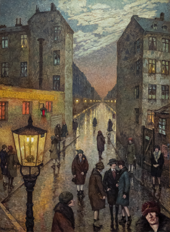 Hoekje in de grote stad, 1929